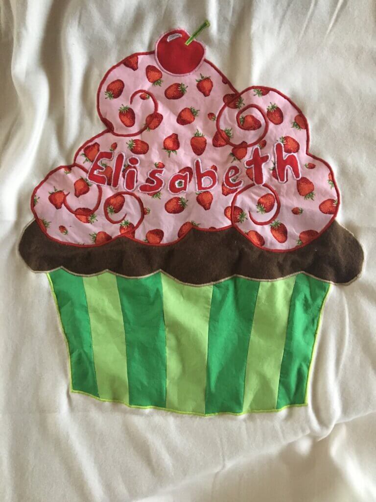 Personalisierte Babydecke