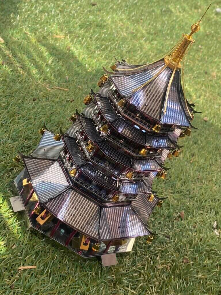 Metallmodell Pagode