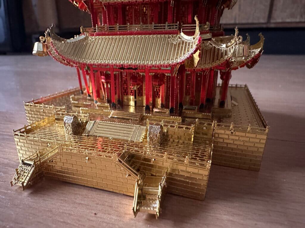 Metallpuzzle Pagode Fundament